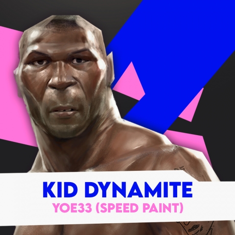 Tyson "Kid Dynamite" (speed paint)