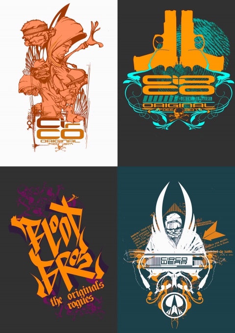 Circo Wear - dise&ntilde;os